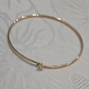 Pandora 14k Lab Grown Diamond Bangle 100% authentic